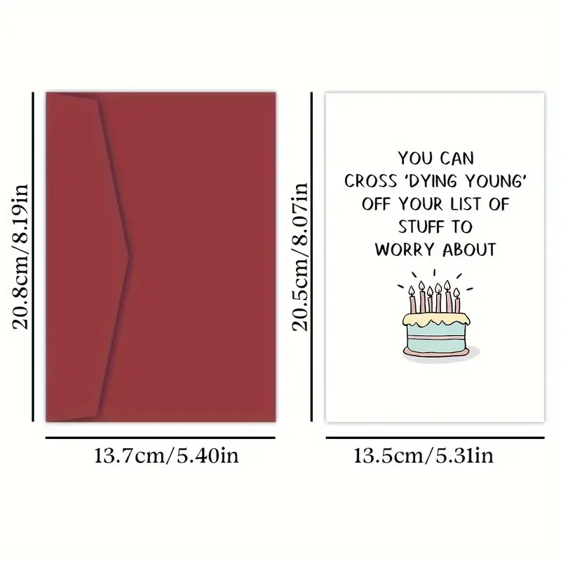 Older Birthday Card Funny