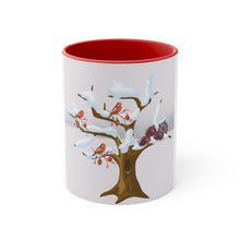 Load image into Gallery viewer, Holiday Cardinal Accent Mug