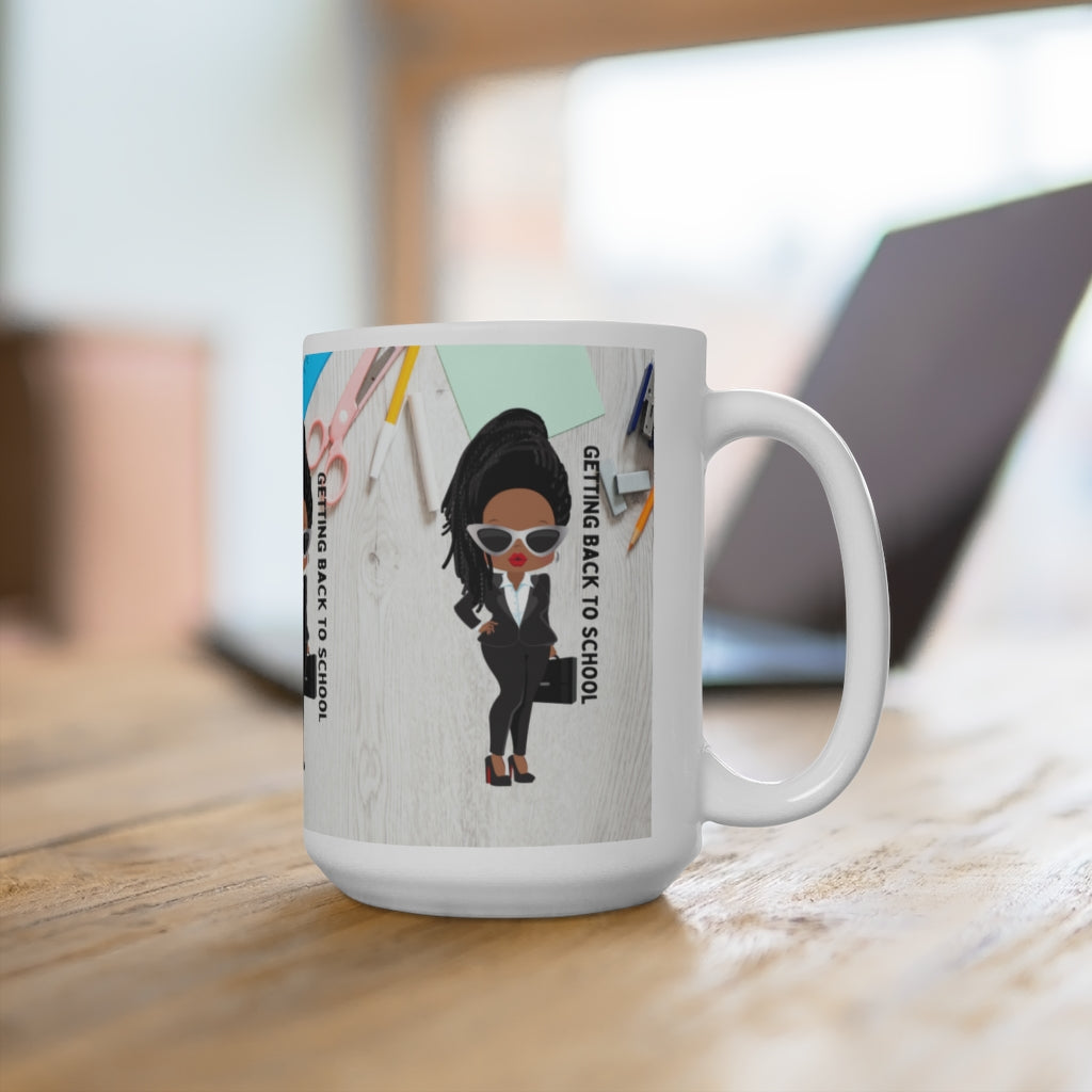 Back To School Ceramic Mug 15oz