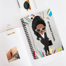 Load image into Gallery viewer, Getting back to school Spiral Notebook - Ruled Line