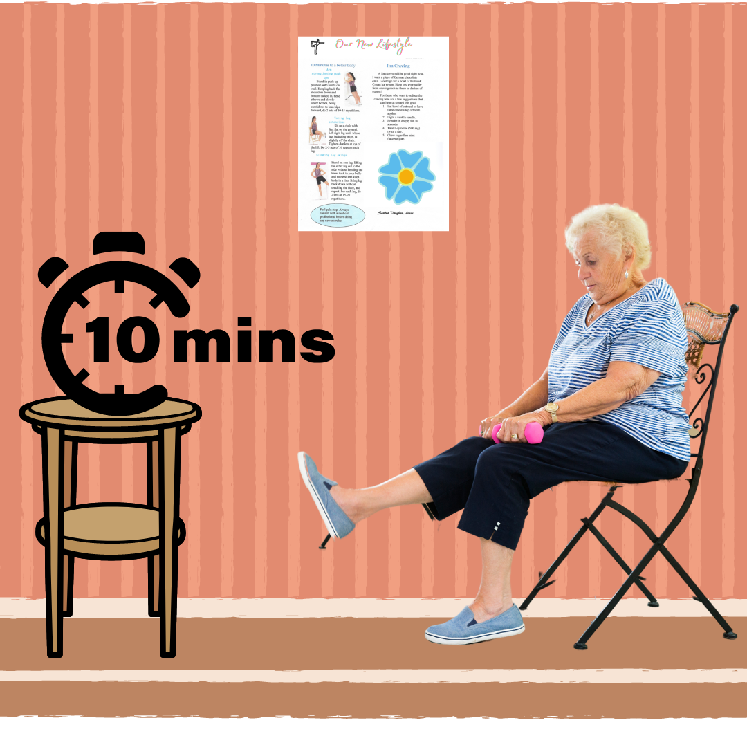 10 Minutes Body Workout Exercise Print