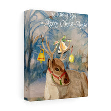 Load image into Gallery viewer, Stretched Canvas Merry Christ-Moose