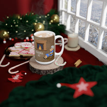 Load image into Gallery viewer, Grandma Sez White Ceramic Mug Being Greedy Will Make You Needy