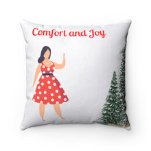 Load image into Gallery viewer, Comfort & JoySpun Polyester Square Pillow Case