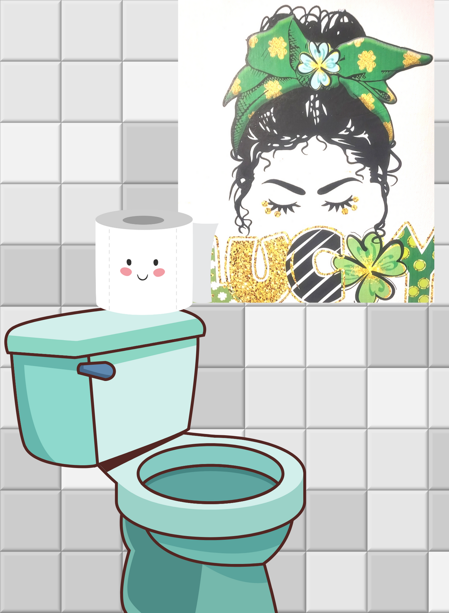 St. Patrick's Day - A Lucky Lady Canva
