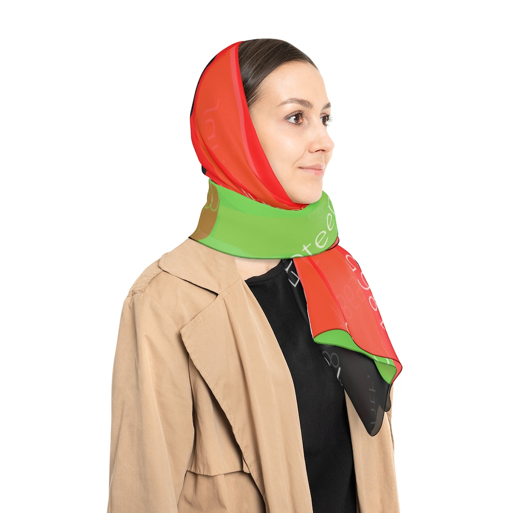 Juneteenth Freedom Day Poly Scarf