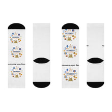 Load image into Gallery viewer, Hanukkah Crew Socks