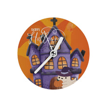 Load image into Gallery viewer, Happy Halloween Clock