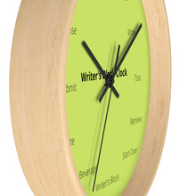 Load image into Gallery viewer, The Writer's Block Collection Wall clock