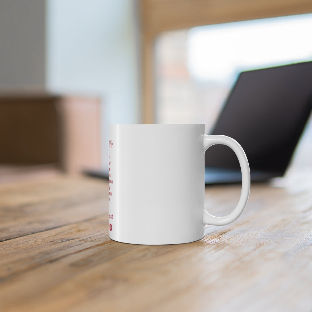 Sustain Life Ceramic Mug 11oz