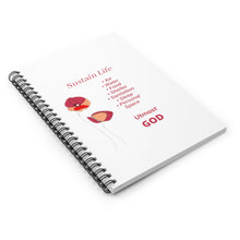 Load image into Gallery viewer, Spiral Notebook - Ruled Line
