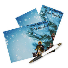 Load image into Gallery viewer, Greeting Cards (5 Pack)Feliz Navidad Spanish