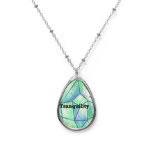 Load image into Gallery viewer, Tranquility Oval Necklace
