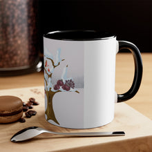Load image into Gallery viewer, Holiday Cardinal Accent Mug
