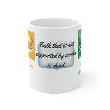 Load image into Gallery viewer, FAITH Motivational Ceramic Mug (EU)