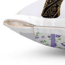 Load image into Gallery viewer, Comfort & Joy Curvy Woman Spun Polyester Square Pillow Case