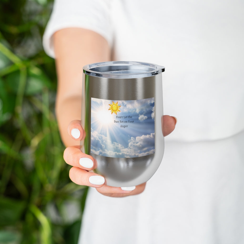 Anger Management 12oz Insulated Wine Tumbler