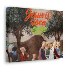 Load image into Gallery viewer, Jesus is Risen High-Quality Canvas Gallery Wraps