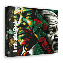 Load image into Gallery viewer, Martin Luther King Jr. and Nelson Mandela Canvas Gallery Wrap