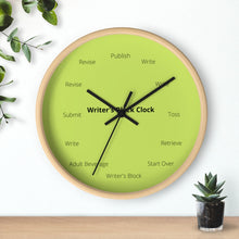 Load image into Gallery viewer, The Writer's Block Collection Wall clock