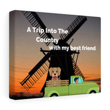 Load image into Gallery viewer, Vintage Truck Wall Art Canvas Gallery Wraps