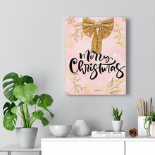 Load image into Gallery viewer, Merry Christmas Wreath Canvas Gallery Wraps