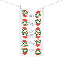 Load image into Gallery viewer, Holiday Owl Standard Towel