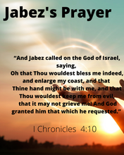 Load image into Gallery viewer, Jabez's Prayer