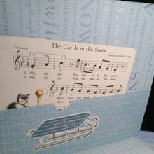 Load image into Gallery viewer, Composition Notebook Altered Let it Snow