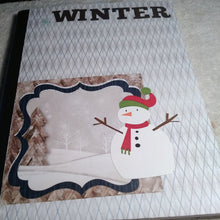 Load image into Gallery viewer, Composition Notebook Winter Snowman