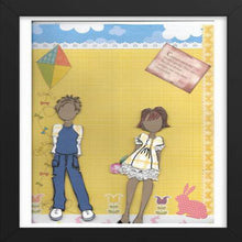 Load image into Gallery viewer, Springtime with the Children Silk poster