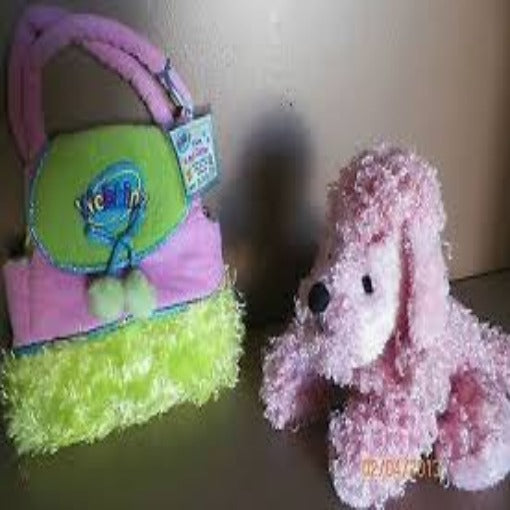 Webkinz Pink Plush Pet Carrier