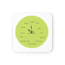 Load image into Gallery viewer, The Writer's Block Collection Cork Back Coaster
