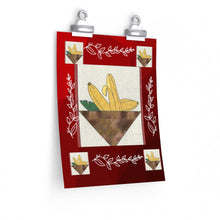 Load image into Gallery viewer, Banana Quilt Premium Matte vertical posters