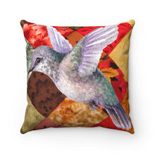 Load image into Gallery viewer, Faux Suede Square Pillow