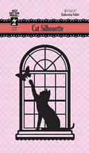 Load image into Gallery viewer, CAT SILHOUETTE EMBOSSING FOLDER
