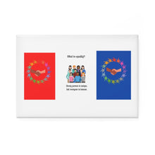 Load image into Gallery viewer, Button Magnet, Rectangle (1 & 10 pcs)