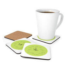 Load image into Gallery viewer, The Writer's Block Collection Cork Back Coaster