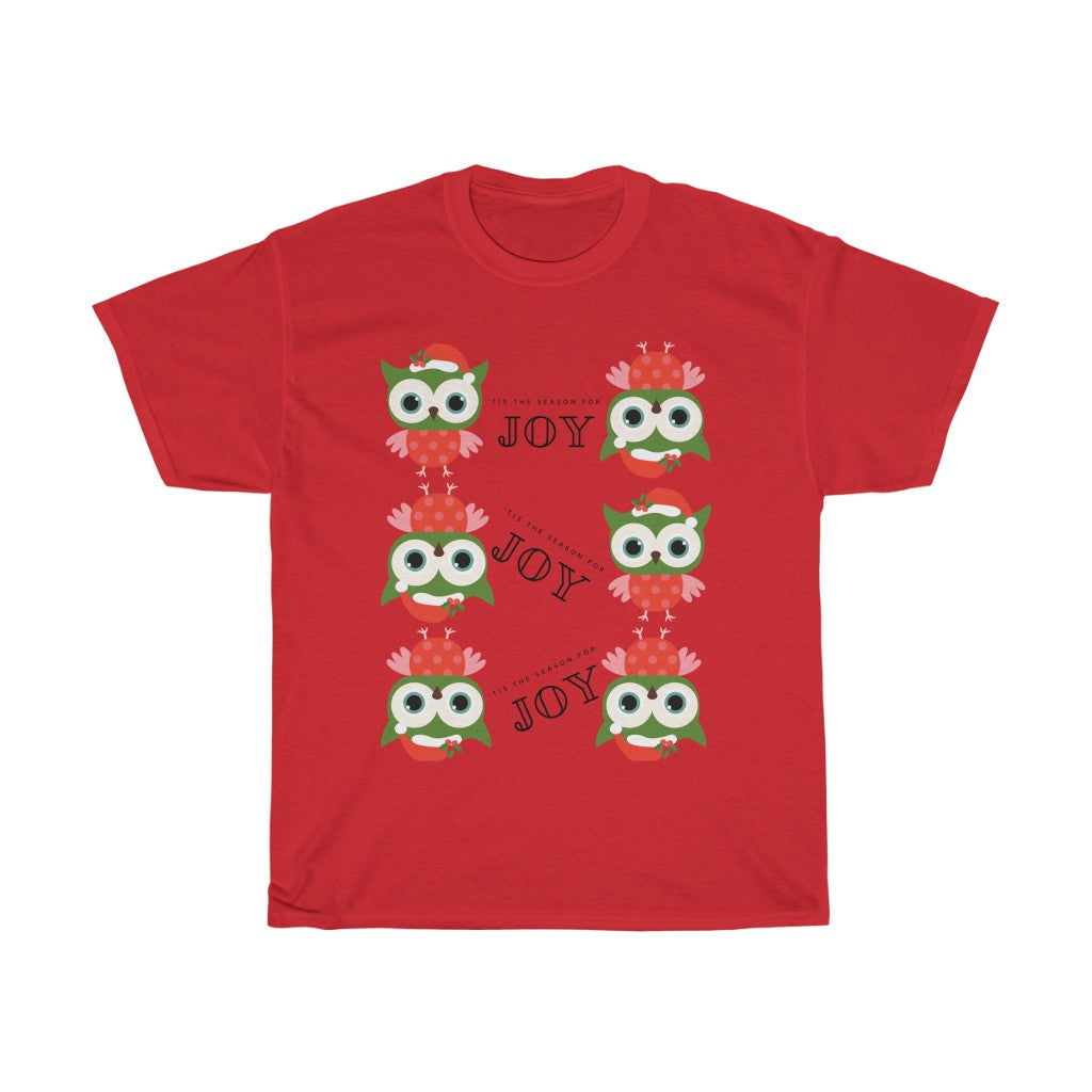 Holiday Owl Tee