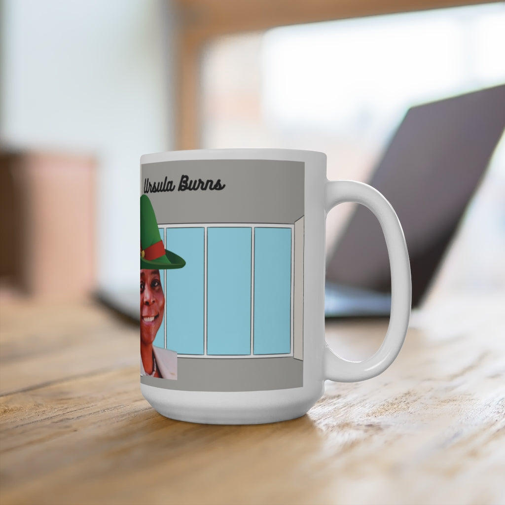 Ursula Burns Ceramic Mug 15oz Black History Collection