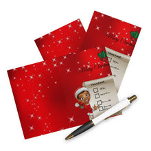 Load image into Gallery viewer, Greeting Cards (5 Pack) Naughty and Nice List