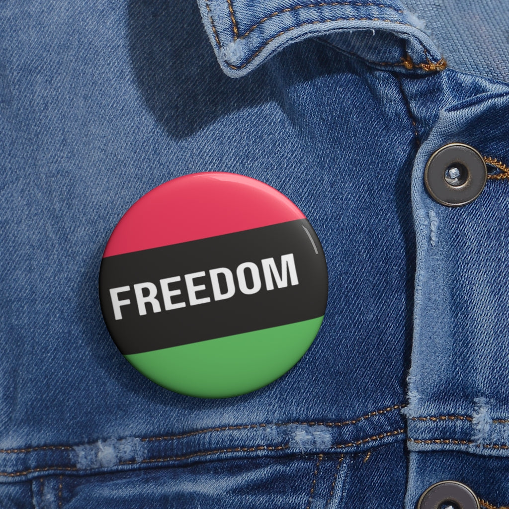 Juneteenth Pin Buttons