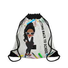 Load image into Gallery viewer, Getting Back to School Drawstring Bag