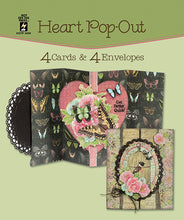 Load image into Gallery viewer, DIY HEART POP-OUT DIE-CUT CARDS (4-PACK)
