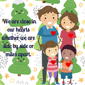 Closed to each other heart 