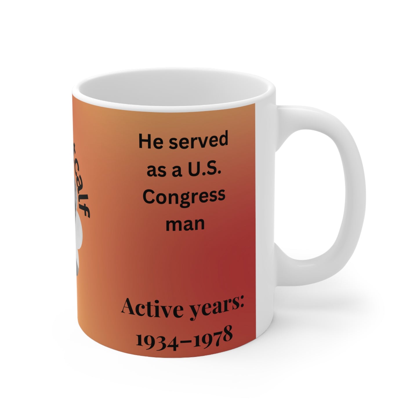 Ralph Metcalf Ceramic Mug 11oz