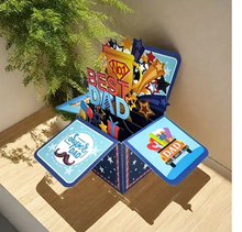 Load image into Gallery viewer, Father&#39;s Day, Father&#39;s Birthday Pop-up Greeting Card Box,
