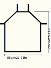 Load image into Gallery viewer, Linen Apron - Stylish Printed Design,
