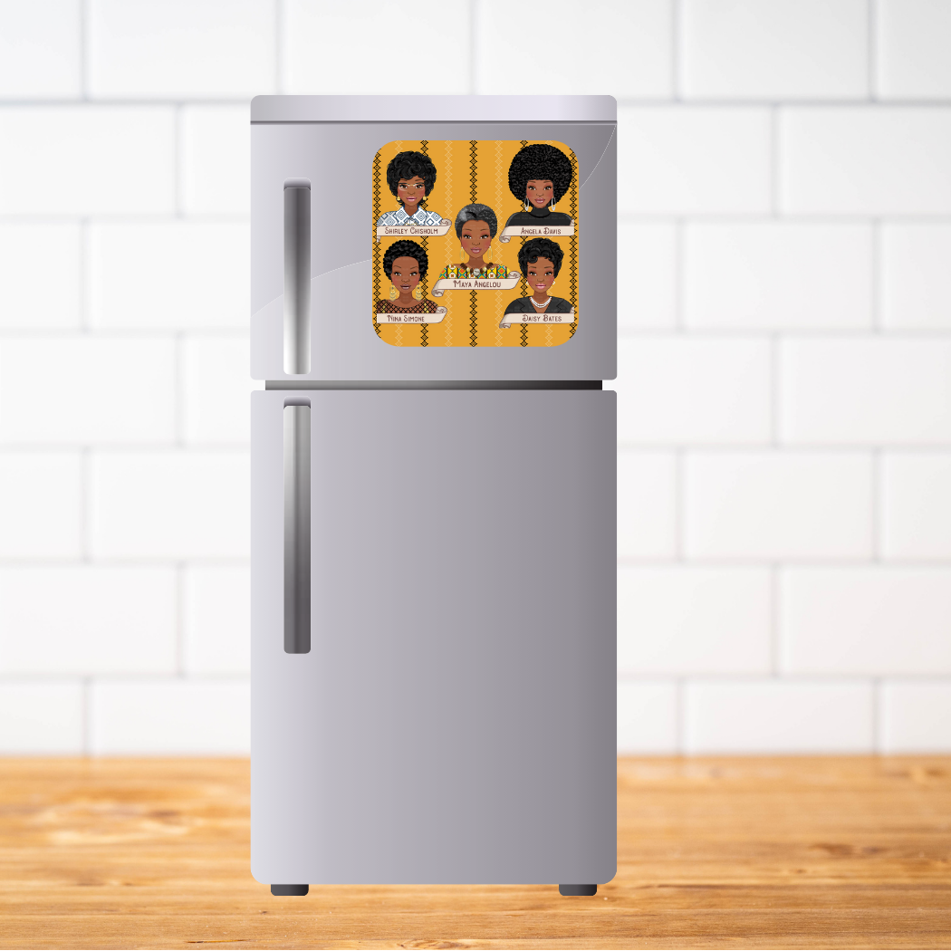 Black Female Activist Magnets
