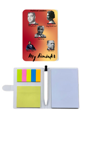Trailblazer Political Notepad with Pen